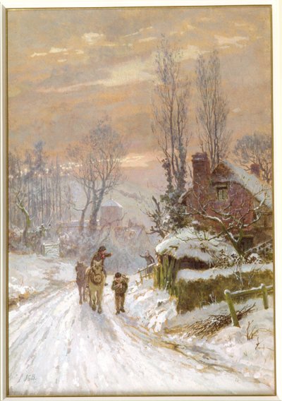 A Winter Evening by James George Bingley